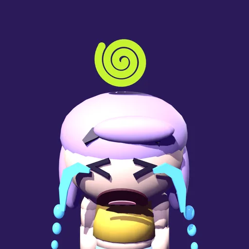 Kira, laughing